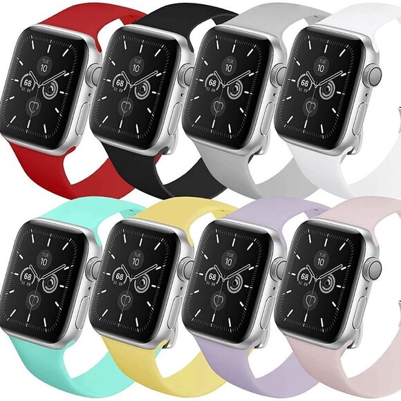 NEW Silicone Wristbands Compatible with Apple IWatch | Size M/L 42mm/44mm / $5 - Picture 1 of 4